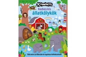 Kedves kis állatkölykök – interaktív könyv borító