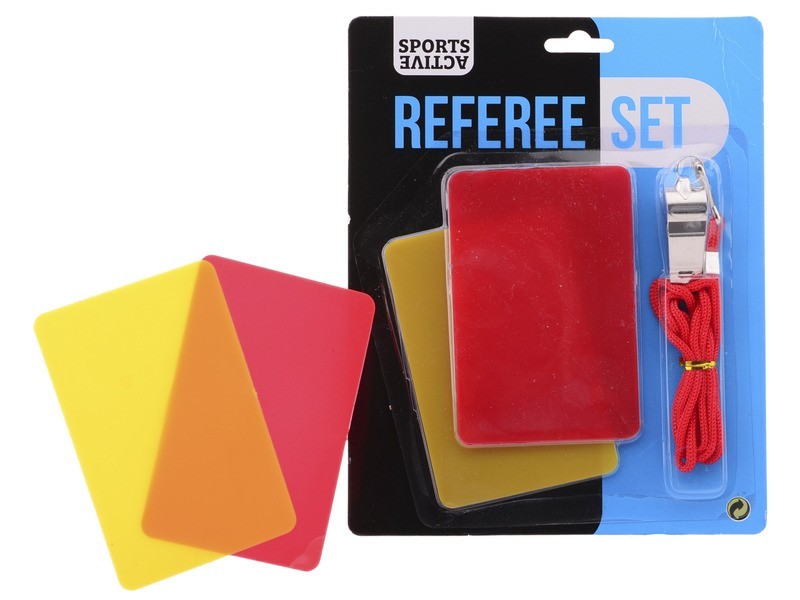 Sport aktív focibírói szett gyerekeknek