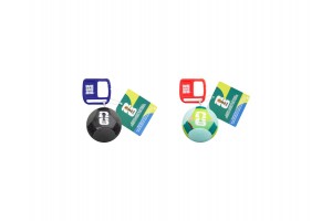 FIFA plüss focilabda kulcstartó (8 cm)