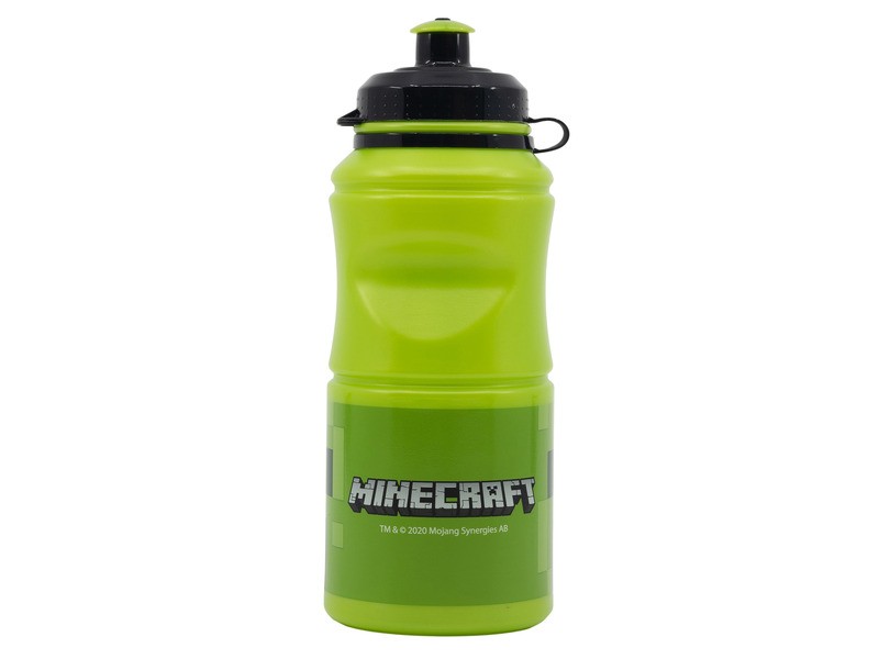 Műanyag kulacs Minecraft mintával