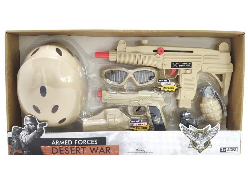 Sivatagi katona szett – teljes készlet