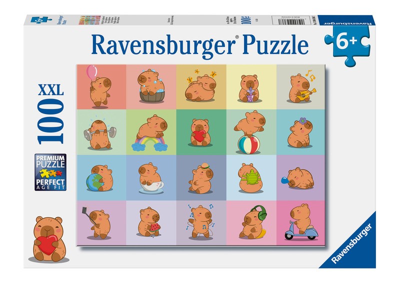 Capybara puzzle - 100 db