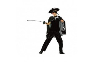 Zorro jelmez - 140 cm-es méret