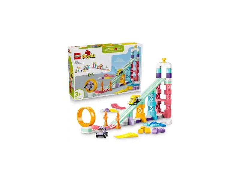 LEGO DUPLO 3 az 1-ben ugrató és járművek 10478