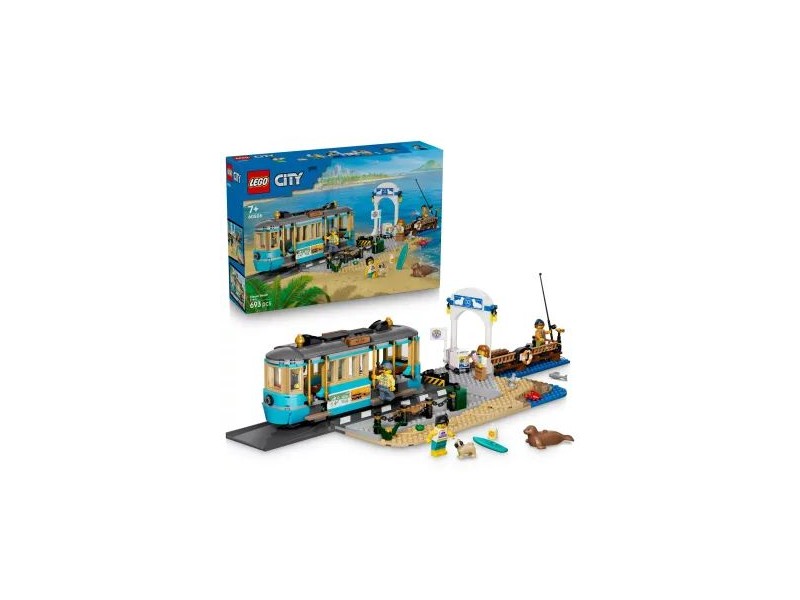 LEGO City 60506 – tengerparti villamos és minifigurák