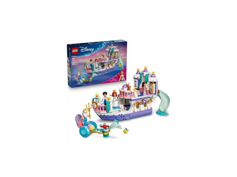 LEGO Disney Ariel esküvői hajója 43299