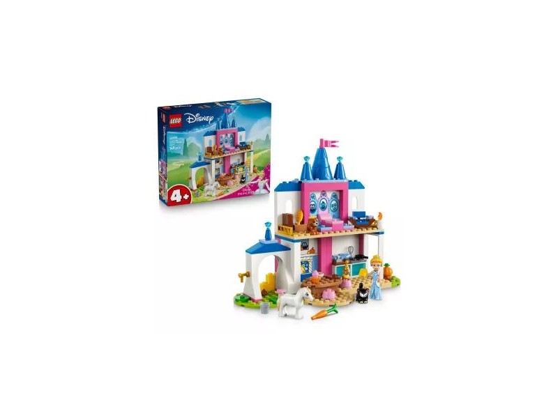 LEGO Disney Hamupipőke kastélya és figurák (43283)