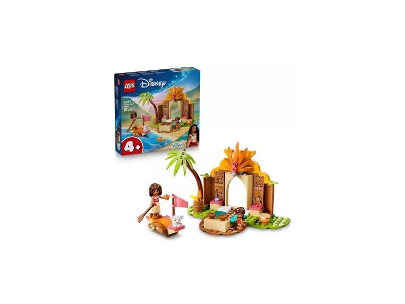 LEGO Disney Falusi ház és tutaj 43282 - Vaiana