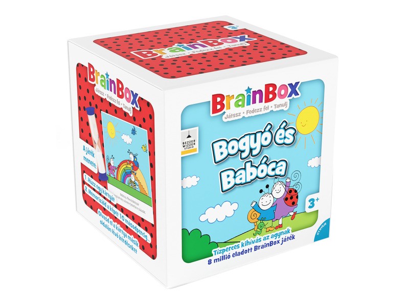 Brainbox - Bogyó és Babóca társasjáték (12x12x12 cm)
