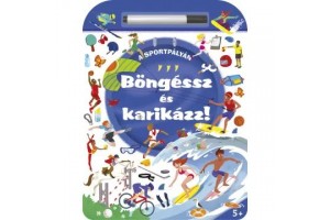 Böngéssz és karikázz! – sportos, letörölhető feladatfüzet