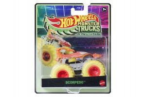 Hot Wheels Monster Trucks - sötétben világító autó