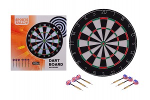Sports Active darttábla 45x2 cm, 6 nyíllal, dobozban