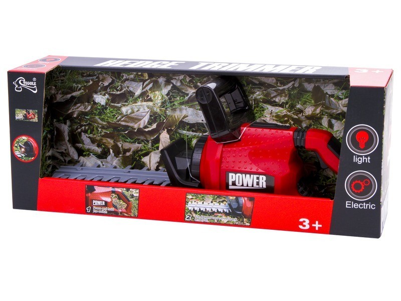Sövénynyíró játék LED-del és valósághű motorhanggal