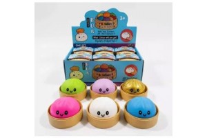 Squishy Dumpling nagy - puha gőzgombóc stresszlabda (meglepetés)