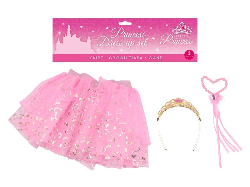 Hercegnő jelmez, 3 részes - farsangi kosztüm