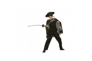 Zorro jelmez - 116 cm (5-6 éveseknek)