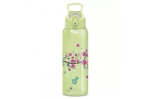Snow Flower kulacs 700 ml, 3D virágminta