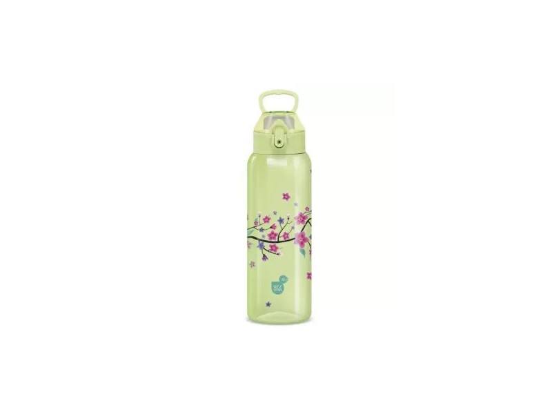 Snow Flower kulacs 700 ml, 3D virágminta