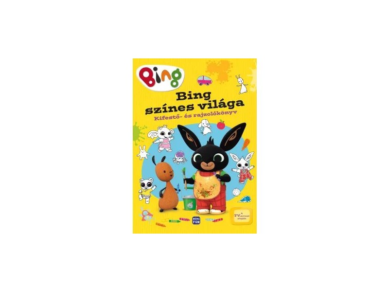 Bing kifestő- és rajzolókönyv borító