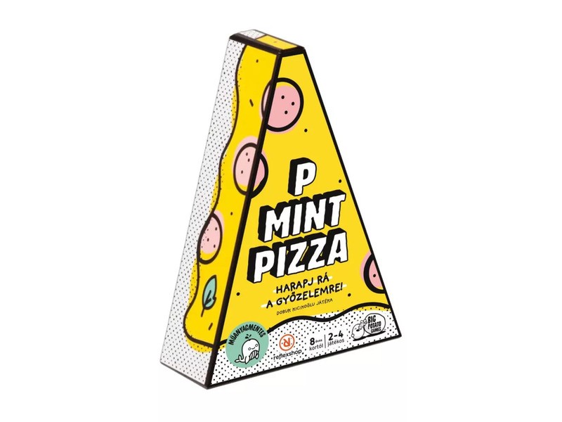 P mint Pizza — friss pizza vékony tésztával
