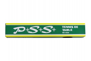 PSS pingpong labda 6 darabos készlet - fehér