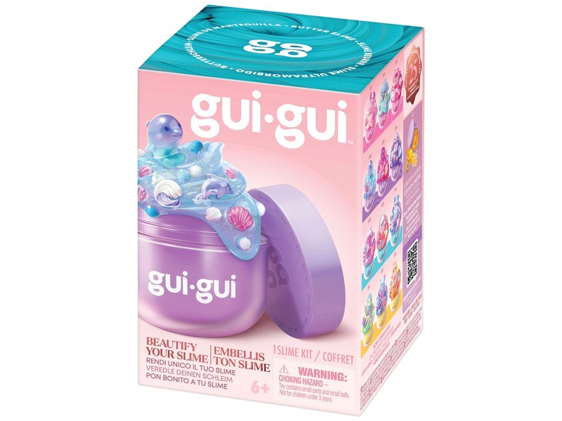 GUI-GUI slime – nyújtható, élénk színű