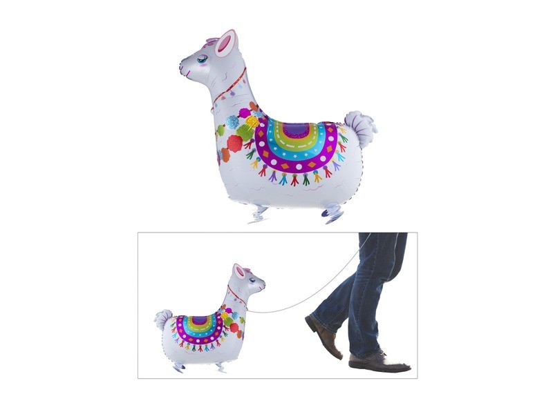 Fólia lufi - sétáló alpakka 78x69,4 cm