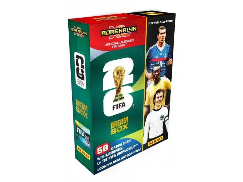 FIFA 2026 Adrenalyn XL Dream box termékfotó