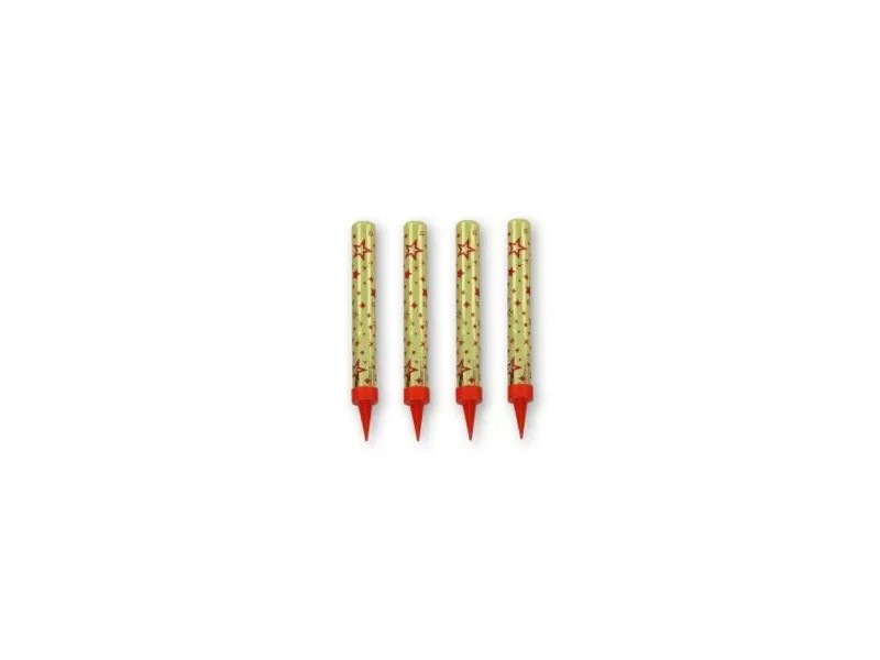 Holografikus torta tűzijáték 12 db, 12 cm