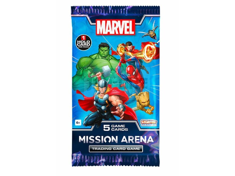 Marvel gyűjtőkártya csomag 5 db