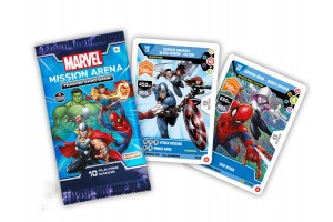 Marvel trading kártya 10 db – Marvel Mission Arena