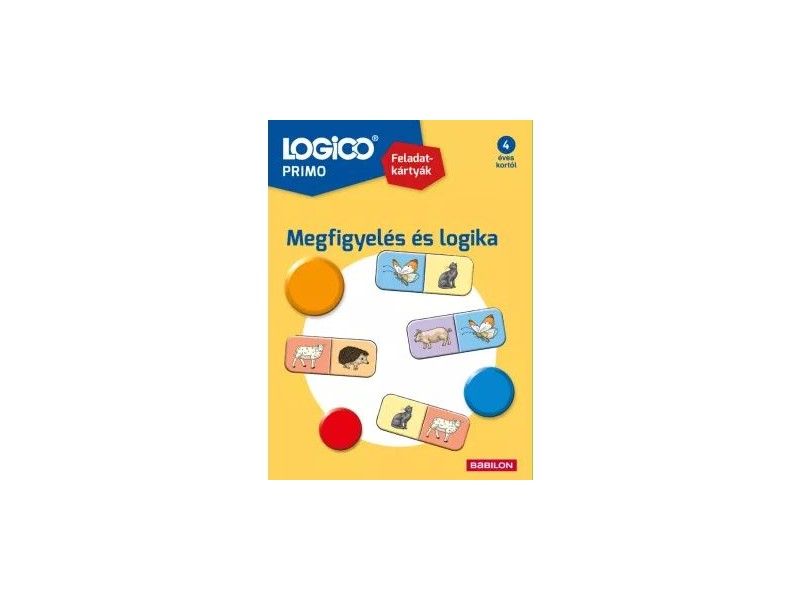 Logico Primo - fejlesztő logikai játék 2 éveseknek