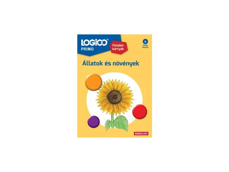 Logico Primo – Állatok és növények (16 kártya)