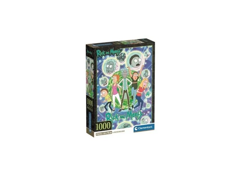 Puzzle 1000 Rick & Morty – 50×70 cm kirakó