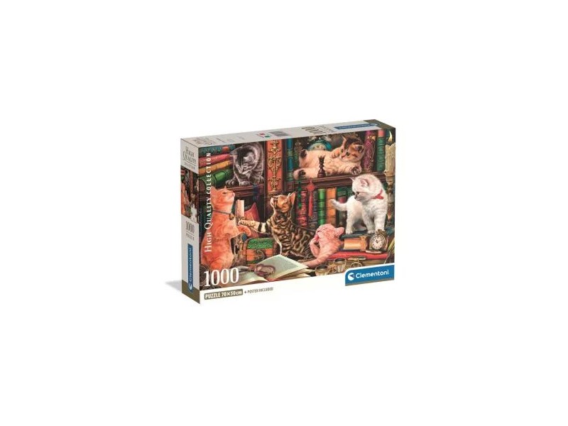 HQC Érdeklődő Cicák — 1000 db puzzle