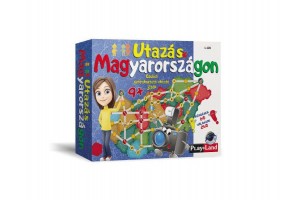 Utazás Magyarországon társasjáték doboz