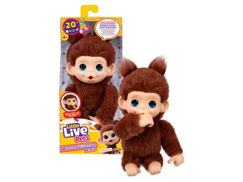 Little Live Pets Mini Maki (barna)