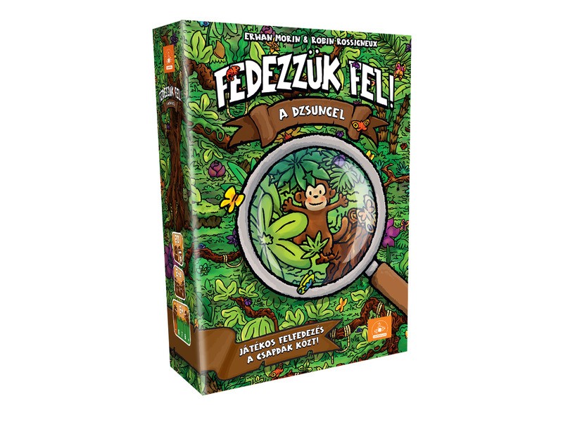 Fedezzük fel! A Dzsungel társasjáték - dobozkép