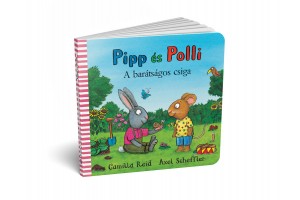 Pipp és Polli — Illusztráció a barátságos csigáról