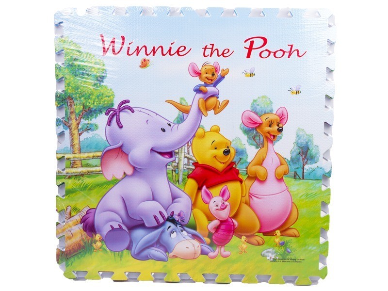 Disney Micimackó 4 darabos szivacs szőnyegpuzzle