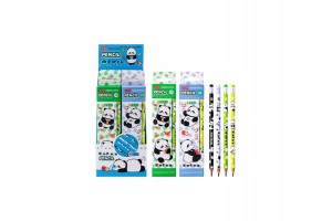 Pandás ceruzaszett - pandamintás ceruzák