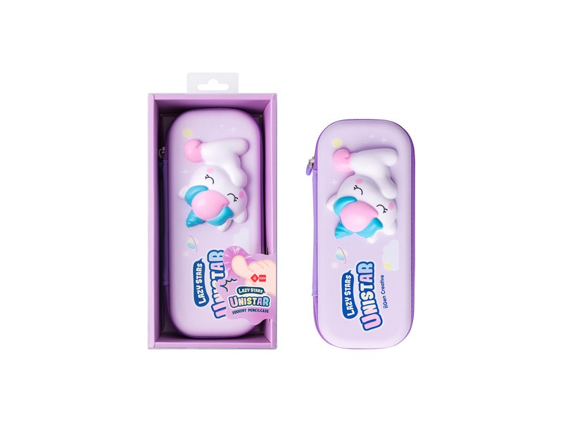 Unikornisos puha squishy tolltartó