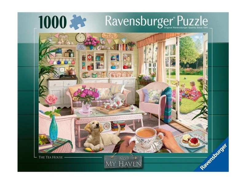 Puzzle 1000 db - Teaház borítókép