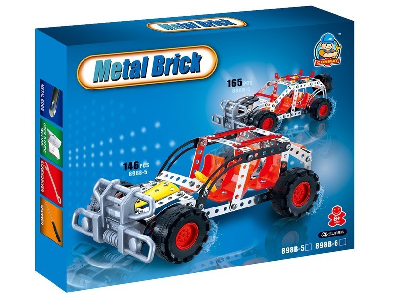 Terepjáró 146 db fém építőjáték - összeszerelve