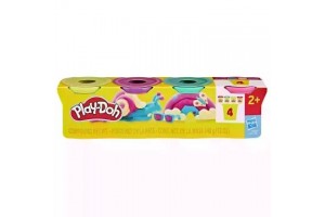 Play-Doh 4 tégely — klasszikus színek, 340 g
