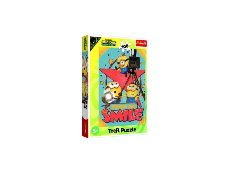 Trefl Minions 100 darabos puzzle - Minions & Monsters