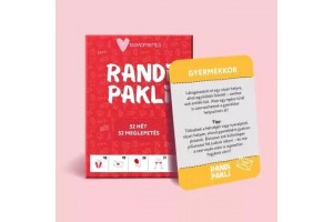 RandiPakli kártyacsomag - 52 heti randiötlet pároknak