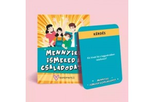 Mennyire ismered a családodat? – családi kártyajáték