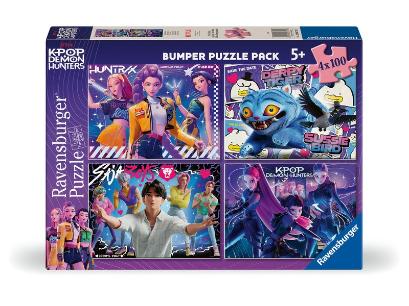 Puzzle 4x100 db - Rajongóknak