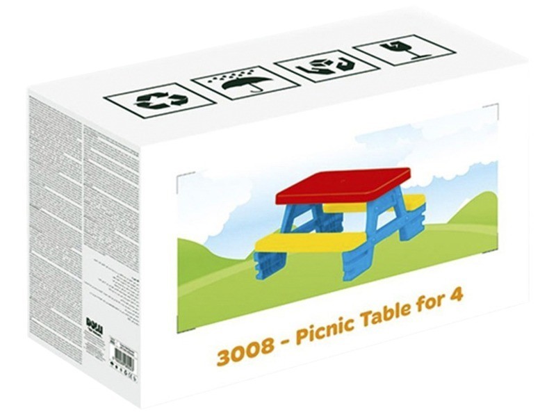 Piknik asztal 4 személyes 3008